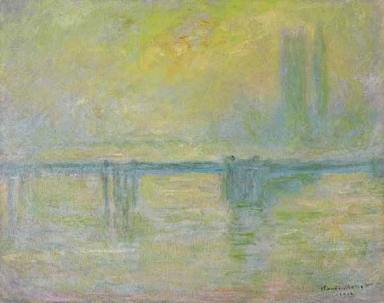 Claude Monet Charing Cross Bridge oil painting picture